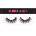 Private Label Packaging Designs Round Plastic Magnetic Boxes 3D Mink Lashes